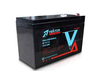 АКБ 12V 7,2Ач "Vektor Energy GP 12-7,2"  151х65х94