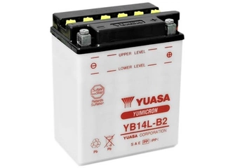 Аккумулятор 14Ач "YUASA YB14L-B2" О.П. 134х89х166