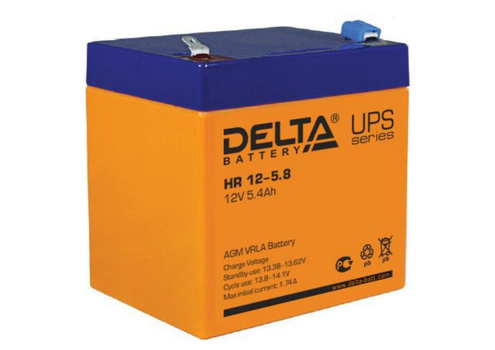 АКБ 12V 5,8Ач "DELTA HR 12-5.8"  90х70х107