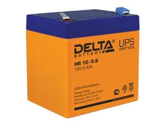 АКБ 12V 5,8Ач "DELTA HR 12-5.8"  90х70х107