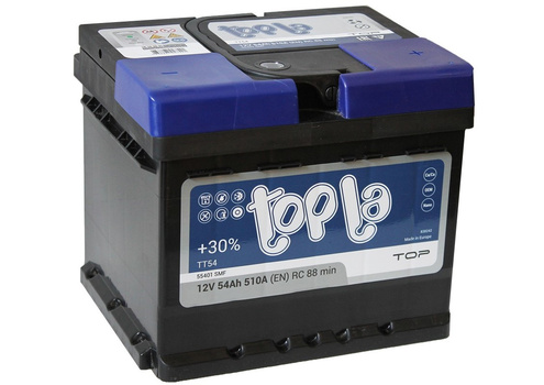 Аккумулятор 54Ач "TOPLA TOP" О.П. 207х175х175 Низкий