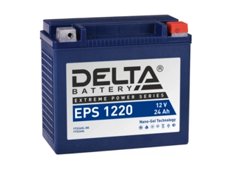 Аккумулятор 24Ач "DELTA EPS1220" О.П. 205х87х154