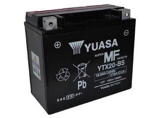 Аккумулятор 18Ач "YUASA AGM YTX20-BS" П.П. 175х87х155