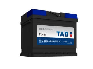Аккумулятор 45Ач "TAB POLAR" О.П. 207х175х175 Низкий