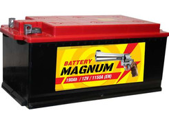 Аккумулятор 190Ач "MAGNUM" П.П. 524х239х223 болт