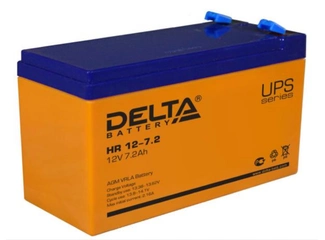 АКБ 12V 7,2Ач "DELTA HR 12-7.2"  151х65х100