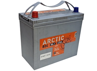 Аккумулятор 50Ач "TITAN ARCTIC ASIA" П.П. 238х127х220