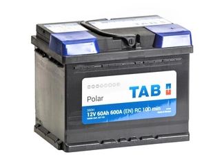 Аккумулятор 60Ач "TAB POLAR" П.П. 242х175х190