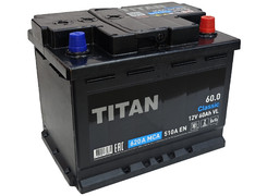 Аккумулятор 60Ач "TITAN CLASSIC" О.П. 242х175х190