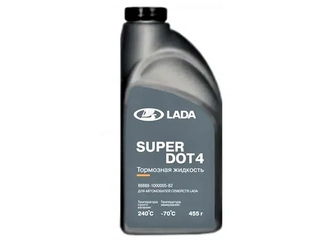 Жидкость тормозная LADA Super DOT4 0,5л 88888-1000005-82