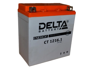 Аккумулятор 16Ач "DELTA CT1216.1" П.П. 151х88х164