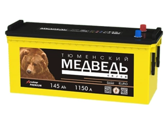 Аккумулятор 132Ач "ТЮМЕНСКИЙ МЕДВЕДЬ" П.П. 513х189х236