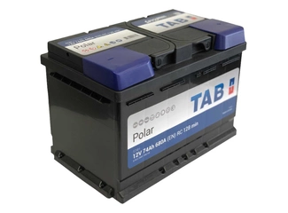 Аккумулятор 74Ач "TAB POLAR" О.П. 278х175х190