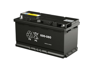 Аккумулятор 100Ач "GS YUASA EU-600-080" О.П. 353х175х190