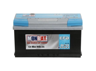 Аккумулятор 90Ач "MONBAT EFB" О.П. 353х175х190