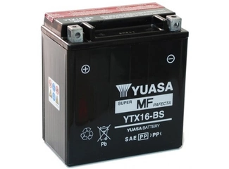 Аккумулятор 14Ач "YUASA AGM YTX16-BS" П.П. 150х87х161