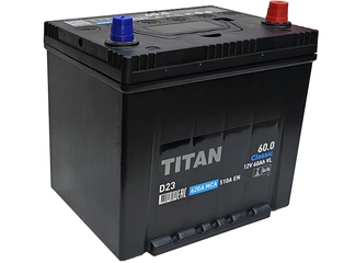Аккумулятор 60Ач "TITAN CLASSIC ASIA" О.П. 232х173х220