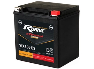 Аккумулятор 30Ач "RDrive eXtremal GOLD AGM YIX30L" О.П. 169х131х175