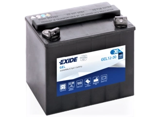 Аккумулятор 30Ач "EXIDE GEL12-30" П.П. 197х132х186