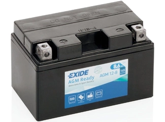 Аккумулятор 8,6Ач "EXIDE AGM12-8" П.П. 150х87х93