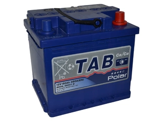 Аккумулятор 60Ач "TAB POLAR BLUE" О.П. 207х175х190