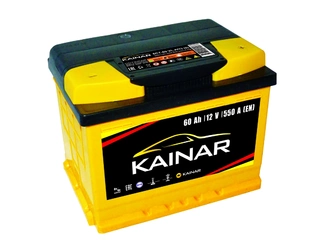 Аккумулятор 60Ач "KAINAR" О.П. 242х175х190