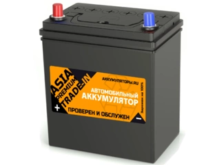 Аккумулятор 35Ач "TRADE-IN Premium AGM" П.П. 196х128х220 С обменом
