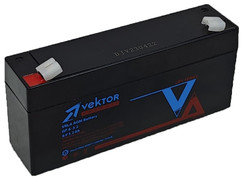 АКБ 6V 3,2Ач "Vektor Energy GP 6-3.2"  134х34х66