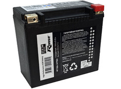 Аккумулятор 20Ач "RDrive OEM AGM 65989-97C HARLEY DAVIDSON (YTX20HL)" О.П. 176х89х154