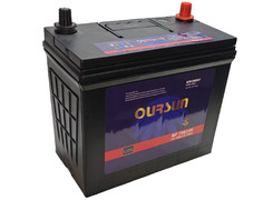 Аккумулятор 55Ач "OURSUN JIS 70B24R" П.П. 237х127х225