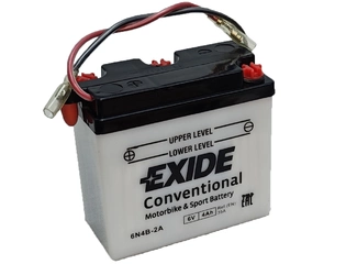 Аккумулятор 4Ач "EXIDE 6N4B-2A" П.П. 101х47х95