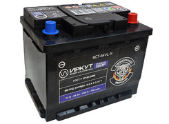 Аккумулятор 64Ач "ИРКУТ 6CT-64VL-R (UHD-L2EU)" О.П. 240х175х190