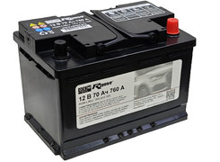 Аккумулятор 70Ач "R-Drive OEM AGM-L3EU 7P0915105 VAG" О.П. 278х175х190