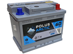 Аккумулятор 60Ач "POLUS ARCTIC" О.П. 242х175х190