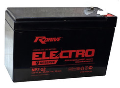 АКБ 12V 7Ач "RDrive Electro Reserve NP7-12"  151х65х94