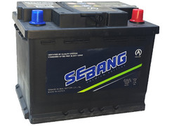 Аккумулятор 60Ач "SEBANG AGM " О.П. 242х175х190