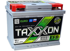 Аккумулятор 65Ач "TAXXON EFB" О.П. 242х175х190