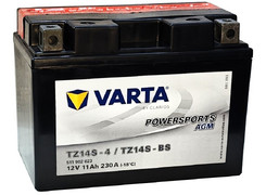 Аккумулятор 11Ач "VARTA FUNSTART AGM TTZ14S" П.П. 150х87х110