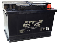 Аккумулятор 70Ач "GALES" О.П. 278х175х190