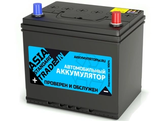 Аккумулятор 60Ач "TRADE-IN Standard Asia" П.П. 232х173х220 С обменом