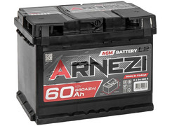 Аккумулятор 60Ач "ARNEZI AGM" О.П. 242х175х190