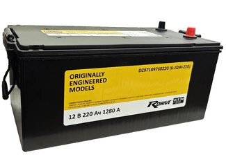 Аккумулятор 220Ач "RDrive OEM MF-H52 (DZ97189760220 SHACMAN)" О.П. 521х261х241