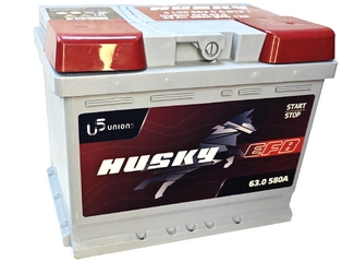 Аккумулятор 63Ач "HUSKY EFB" О.П. 242х175х190