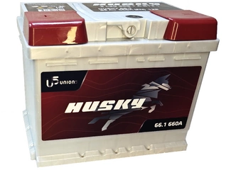 Аккумулятор 66Ач "HUSKY" П.П. 242х175х190