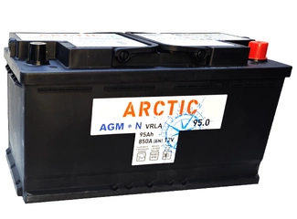 Аккумулятор 95Ач "TITAN ARCTIC AGM" О.П. 353х175х190