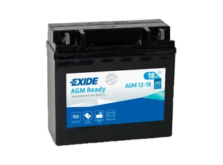 Аккумулятор 18Ач "EXIDE AGM12-18" О.П. 181х77х167