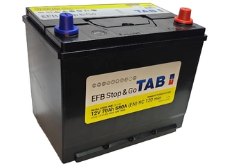 Аккумулятор 70Ач "TAB POLAR JIS EFB" О.П. 261х173х220