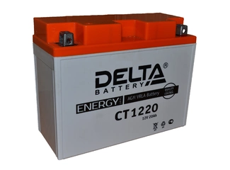 Аккумулятор 20Ач "DELTA CT1220" О.П. 204х91х159