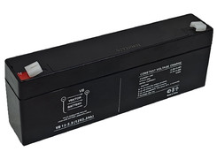 АКБ 12V 2,3Ач "Vektor Battery VB 12-2,3"  178х34х60