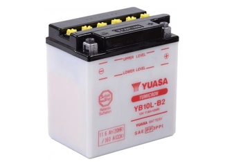 Аккумулятор 11Ач "YUASA YB10L-B2" О.П. 135х90х146